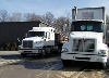 Bare Metal delivery trucks